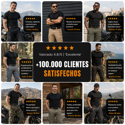 Taktikeo™ | Pantalón táctico de moto.