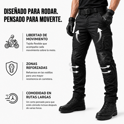 Taktikeo™ | Pantalón táctico de moto.
