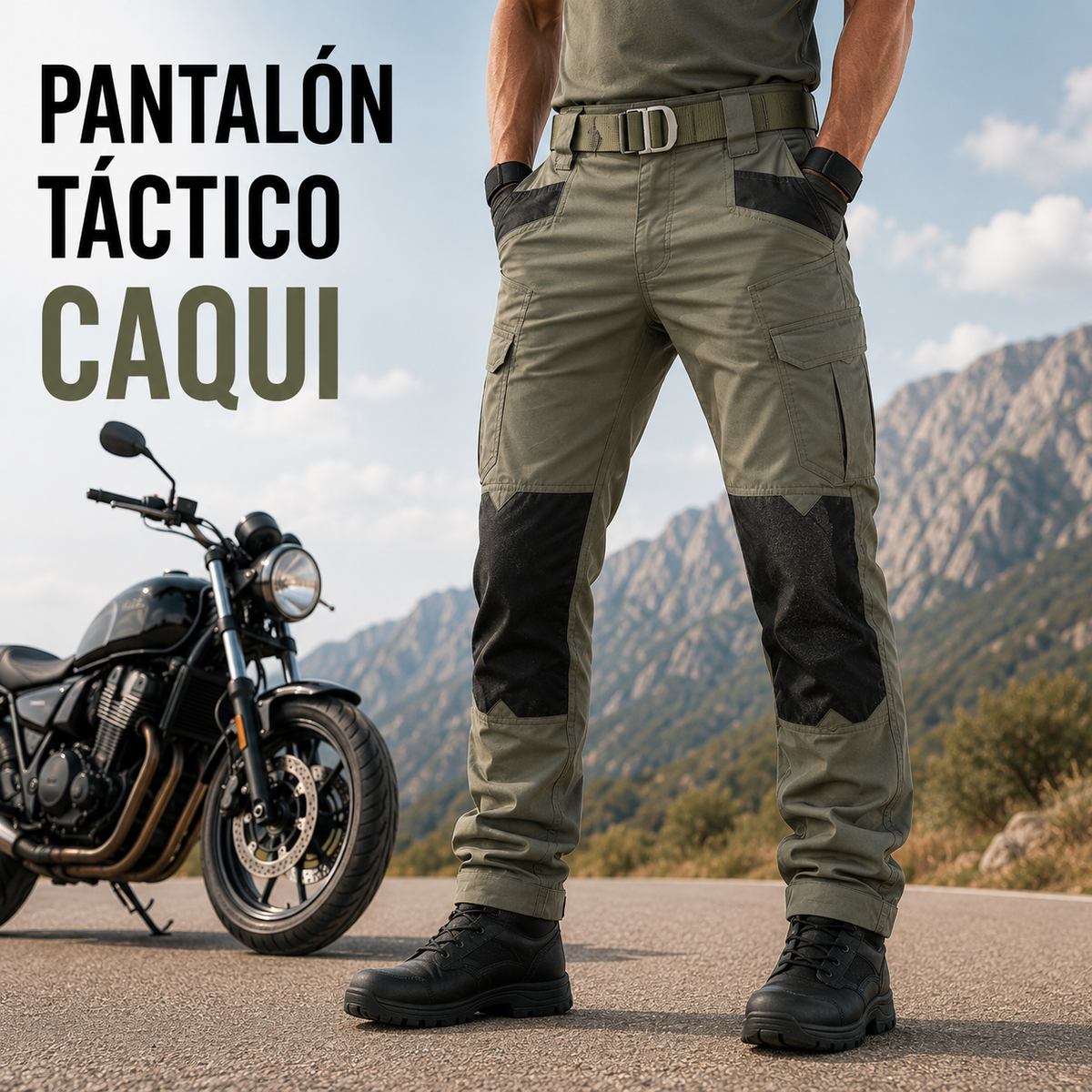 Taktikeo™ | Pantalón táctico de moto.